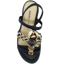 Dakota Women's Sandal With Stone Embellishment - 黑色 - 查看 7
