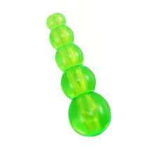 20 piezas de accesorios de pesca con cuentas de varias colores apiladas, cuentas de tope con forma de calabaza para pesca de depredadores