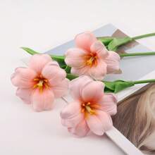 5/10 chiếc hoa giả, hoa tulip nở 17,32" nhân tạo, hoa tulip thật dùng để trang trí đám cưới - hoa tulip nhân tạo - Xem 9