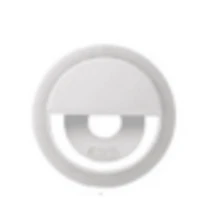 Cell Phone Ring Light Flash Selfie Mini Ring Light - 白色 - 查看 1