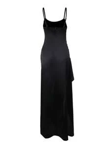 WOWDARK Women's Autumn Hooded Mesh See-Through Spaghetti Strap Party Mini Dress