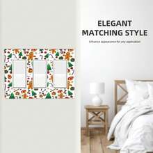 1pc Light Switch Plate Wall Plate Cover Decorative Light Switch Cover Wall Plate Cover Switch Cover Wall Plate - Santa Claus Gingerbread Pattern Box - View 11