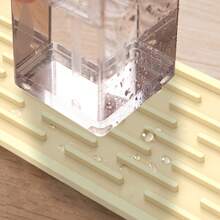 1 件厨房干燥垫、耐热硅胶三脚架、速干洗碗垫、加长硅胶排水垫、厨房隔热垫、锅垫、防滑碗碟杯垫 - 彩色 - 查看 5