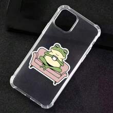 Adhesivo de 3 pulgadas "Rana en el sofá Relajación" - Perfecto para portátiles, botellas de agua, diarios y espacios tranquilos | Genial para amantes de las ranas, entusiastas de la relajación y fans del humor | Regalo ideal para amigos, familiares y compañeros de trabajo | Adhesivo caprichoso para decoración con tema de relajación, amantes de los animales y espacios tranquilos