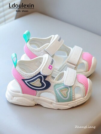 New Kids Girls Soft Bottom Anti-Slip Sports Sandals, Simple Versatile Lightweight Comfortable Summer Shoes