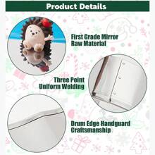 Bộ 2 Khuôn Cắt Bánh Quy Cây Thông Noel, Bộ Khuôn Cắt Bánh Quy Giáng Sinh Bằng Thép Không Gỉ, Khuôn Cắt Bánh Quy Fondant, Thích Hợp Cho Đồ Dùng Ngày Lễ Giáng Sinh, Dụng Cụ Làm Bánh, Quà Tặng Giáng Sinh, Giáng Sinh Vui Vẻ, Đêm Giáng Sinh, Tiệc Giáng Sinh - Phong cách thông thường - Xem 8