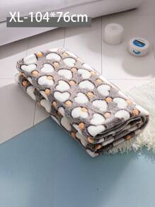 Coperta per cani adatta per cani e gatti, coperta per letto di cani con stampa di amore carina, coperta in pile morbida e calda per animali domestici, sottile e versatile per tutte le stagioni, adatta per cani di piccola e media taglia, gatti e porcellini d'india di varie dimensioni