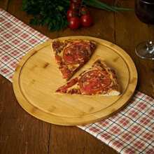 35cm Wooden Board For Cold Cuts And Pizzas / Ideal For Get-Togethers - Rỉ Nâu - Xem 6