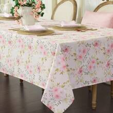 Joyfol Day Flower Tablecloth, Pink Floral Table Cloth For Round Tables,Rose Table Cover For Valentines,Parties,Wedding Use ,Dining Room And Kitchen Decor,Party Decor - Multicolor - View 6