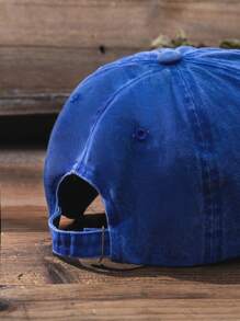 1pc California Washed Baseball Cap, Candy Color Unisex Fashion Sun Hats, Outdoor Casual Sun Protection Caps For Men And Women
