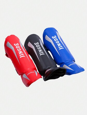 1 对泰拳护腿，MMA 跆拳道小腿护具