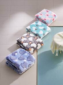 Coperta per cani adatta per cani e gatti, coperta per letto di cani con stampa di amore carina, coperta in pile morbida e calda per animali domestici, sottile e versatile per tutte le stagioni, adatta per cani di piccola e media taglia, gatti e porcellini d'india di varie dimensioni
