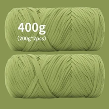 400g (200g*2), 2 Packs High Elastic Cord Yarn, Suitable For Handmade Weaving Bags, Baskets, Carpets, Shoes, Home Decor And DIY Crafts - Multicolor - View 36