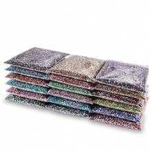 10000/5000 Pcs Bulk Pack 2-4mm Resin Non-Hotfix Rhinestone Loose Flat Bottom Plastic Crystal DIY Sparkly Strass Stones, Diamond Art Supplies