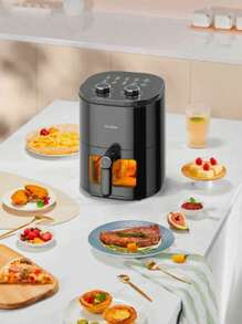 Electric Air Fryer 4.2l Duo Analog Display 127v - 黑色 - 查看 4