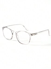 女士时尚老花镜，圆框老花镜，高清镜片，金属柔性铰链，佩戴舒适