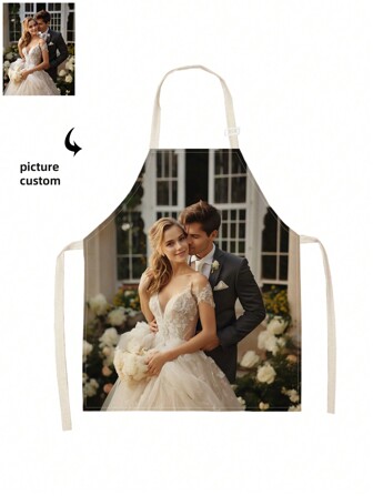 1 Piece DIY Photo Custom Apron, Waterproof Horizontal Weave Nylon Fabric With Photo Mom Men Women Customized Funny Pictures Chef Cooking Kitchen Apron Personalized Kitchen Waterproof Apron Custom Photo Logo Picture Name Chef Chef Apron Perfect For Mom Husband Girlfriend Girlfriend Boyfriend Father's Day Valentine's Day Mother's Day Birthday Anniversary Graduation Wedding Christmas Love Unique Ideal Gift For Dad, Family, Friends, Housewarming, Breathable,Lightweight,Washable,Cute,Love,Comfortable,Simple,Custom,Personalized,Unique,Him,Her,Boyfriend,Girlfriend,Dad,Mom,Family,Friends,For Anniversaries,For Birthdays,For Housewarming,Bed,Car,Bedroom,Tea Room,Living Room,Sofa,Season Picks,Home Textile,Customized Aprons