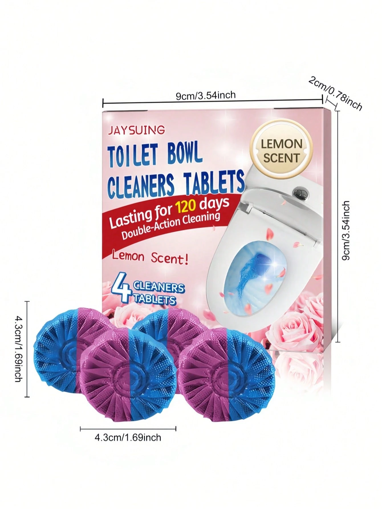 Bastoncini Puliscigatto Per WC - 5 Pezzi, Profumatore Automatico A Lunga Durata - Azione Detergente E Deodorante