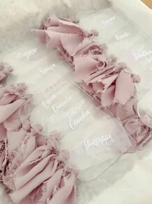 Arch Frosted Acrylic Wedding Place Cards / Bridal Hanger Name Tags / Wedding Luggage Tags / Wedding Favour Tags / Wedding Gift Name Tags, Multi-Functional, Ornamental, Reusable, Exquisite, Stylish, High-Quality, Colorful, Modern, Custom, Personalized, Unique, Tea Room, Home, Garden, Office, For Anniversaries, For Valentine's Day, For Mother's Day, For Father's Day, For Graduation, For Weddings, For Housewarming, Wedding Essentials, Customized Party Accessories, Warm Ambience