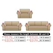 1pc Stretch Sofa Cover, All-Inclusive Polyester Fiber Sofa Slipcover, Knitted Milk Silk Four Seasons Universal Sofa Cover - Dark Grey - View 4