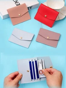 Unisex Credit Card Holder, Bank/ID Card Wallet, Coin Purse, Compact Travel Wallet, Slim Cardholder For Convenient Carrying,Boho Vibes - Multicolor - View 13