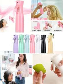 Travel Spray Bottles For Women And Girl Refillable Spray Water Bottle Hair Mister Portable Spray Portable Spray Bottle For Cleaning Solutions Cosmetic Perfume And Skin Care Travel Essentials For Outdoor Office Back To School - Multicolor - View 10