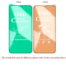2 In 1 Kit Anti-Impact Translucent Case Cover + Matte Or HD Ceramic Film For IPhone 11/12/13/14/15/Pro/Pro Max - CAPA+HD - Xem 3