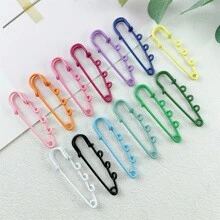 5 件铁质 3 孔 5 孔超大胸针，适用于胸针 DIY 学校办公室配件衬衫夹克珠宝圣诞节万圣节衣服别针有趣可爱教师礼物 - 3圈別針 - 查看 18