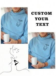 Personalisierter Lustiger Hoodie für Paar - Paar Hände - Geschenk für Freund, Geschenk für Ehemann, Geschenk für ihn | Personalisierter bedruckter Pullover - Matching Hoodie - Jahrestags-Gedenk-Geschenk, personalisiertes Valentinstags-Geschenk Treasurefinds, Hoodie ideale Geschenke für ihn, Familie, Freund, Kinder zu Jahrestagen, Geburtstagen, Kindertag, Feiertagen/Urlaub, Vatertag