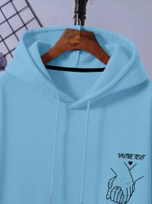 Personalisierter Lustiger Hoodie für Paar - Paar Hände - Geschenk für Freund, Geschenk für Ehemann, Geschenk für ihn | Personalisierter bedruckter Pullover - Matching Hoodie - Jahrestags-Gedenk-Geschenk, personalisiertes Valentinstags-Geschenk Treasurefinds, Hoodie ideale Geschenke für ihn, Familie, Freund, Kinder zu Jahrestagen, Geburtstagen, Kindertag, Feiertagen/Urlaub, Vatertag