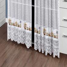 Vitro Stilo Lace Kitchen Sink Curtain 1.60X0.80 H - 金茶壺 - 查看 2