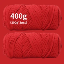 400g (200g*2), 2 Packs High Elastic Cord Yarn, Suitable For Handmade Weaving Bags, Baskets, Carpets, Shoes, Home Decor And DIY Crafts - Multicolor - View 23