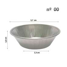 SMOOTH AND SAVORY PIE FORM NO. 00 - IN FLANDERS - 24 UNITS - Bạc - Xem 3