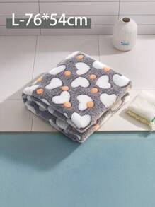 Coperta per cani adatta per cani e gatti, coperta per letto di cani con stampa di amore carina, coperta in pile morbida e calda per animali domestici, sottile e versatile per tutte le stagioni, adatta per cani di piccola e media taglia, gatti e porcellini d'india di varie dimensioni
