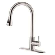 Llave Mezcladora Monomando Para Cocina Moderna Y Duradera Plateada - Plateado - Ver 2