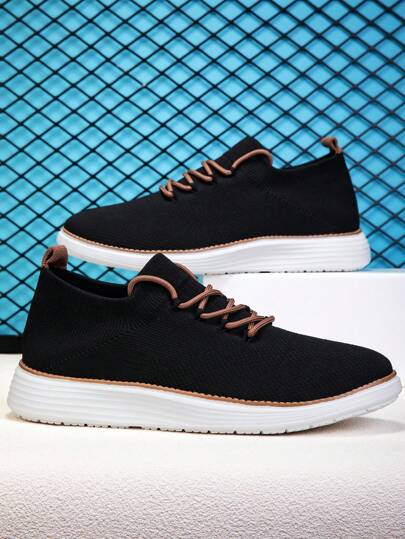 Męskie buty biznesowe casualowe, odpowiednie do codziennych dojazdów do pracy i profesjonalnego miejsca pracy