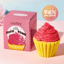 SADOER 6 件装沐浴球，SPA 礼品套装，泡腾泡足浴球，女士适用，草本香薰，送给女友、母亲节、生日、情人节