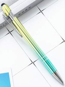 5/20/50/80 unidades Bolígrafos de bola de color degradado surtido, personalizables, pedido para días laborables, principales festividades, vuelta al colegio, útiles escolares