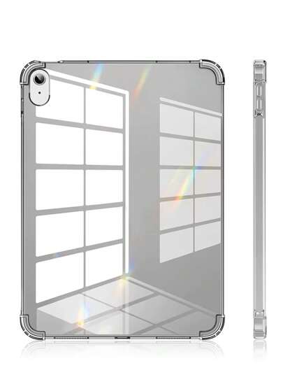 Apple 1pc Transparent Four-Corner Airbag Anti-Fall IPad Protective Case Compatible With Ipad 2/3/4/5, IPad 10 2019/2020, IPad Pro, IPad Air 13 2024, IPad Pro 12.9-Inch 2021 2024