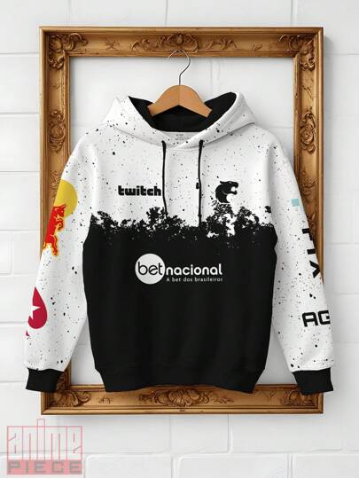 Blusa de Moletom Team Furia CS2 Go100% Poliéster REF-00010