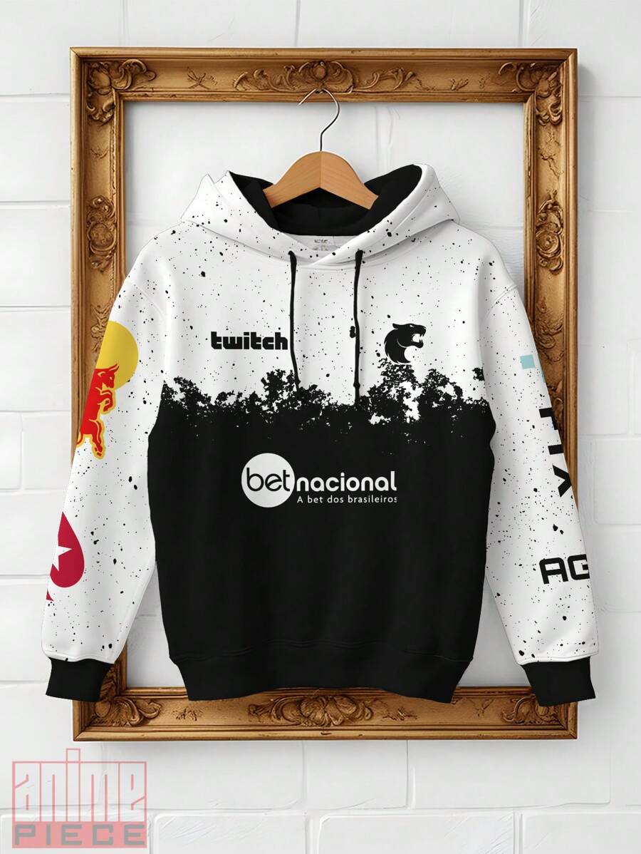 Blusa de Moletom Team Furia CS2 Go100% Poliéster REF-00010