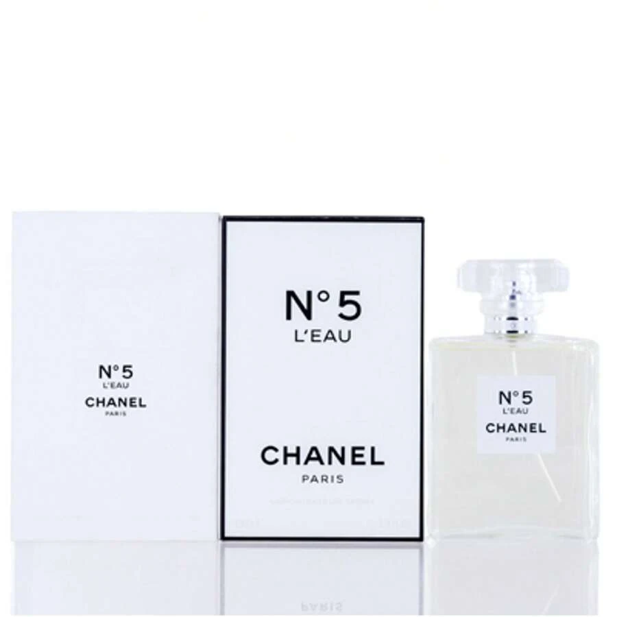 No.5 L'Eau Chanel Edt Spray 3.4 Oz 100 Ml Women - 無色 - 查看 1