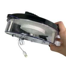 Fly Trap Insect Mosquitoes Mosquitoes USB Anti-Pest Silent 1L Tank Cage - màu đen - Xem 3