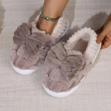 棕色包跟蝴蝶結