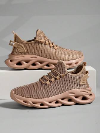 全新男女情侣时尚透气网眼休闲运动鞋，轻便，软底，多功能运动鞋