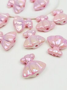 10pcs Cute Multicolor Princess Beads, DIY Jewelry Making & Decoration Beads For Necklace, Bracelet, Phone Chain, Bag Charm