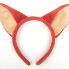1PC/2PCS Cute Animal Anime Rabbit Fox Ear Headband Hair Hoops Cosplay Hairband Headwear Hair Accessories