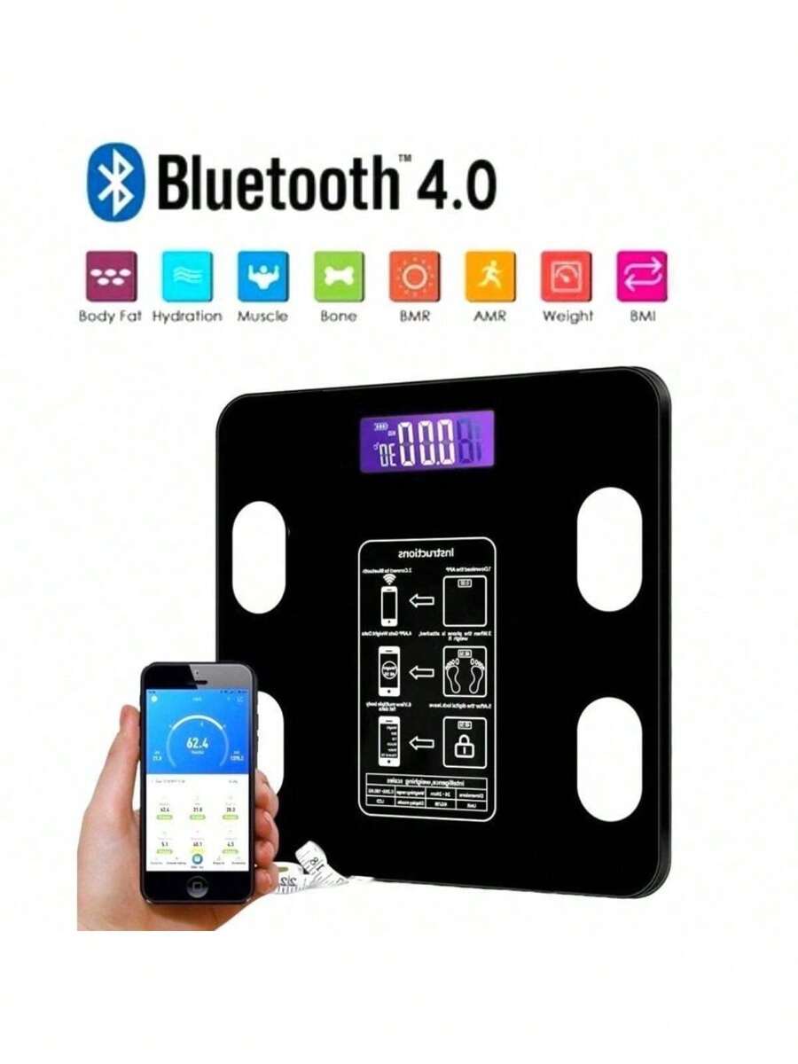 Professional Bluetooth Bioimpedance Body Scale - 查看 1