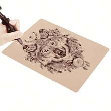 20/10/5/3 件空白合成皮革纹身练习皮适用于永久化妆纹身初学者练习工具