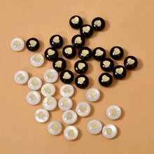 5 Peças Contas Redondas Revestidas a Ouro Dourado com Formato de Coração de Concha Biface, Furo de 8mm, Suprimentos de Fabricação de Joias DIY para Pulseiras, Colares, Brincos, Disponível em Várias Cores
